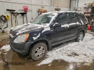 ✅ 2003 Honda CR-V EX • VIN: SHSRD78893U119548 • Lot: 95412065. Listed on Copart with 166,086 mi. Free auction sales archive from the USA and detailed vehicle history report at DreamBid. Image 1.