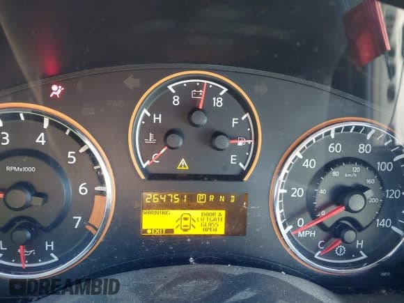 ✅ 2014 Nissan Armada SV • VIN: 5N1AA0NF4EN613551 • Lot: 43512778. Listed on IAAI with 264,751 mi. Free auction sales archive from the USA and detailed vehicle history report at DreamBid. Image 7.