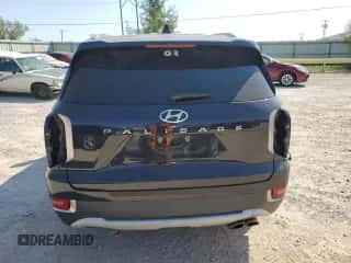 2020 Hyundai Palisade SEL с VIN KM8R44HE9LU131195, выставлен на аукционе Copart как лот 75062904 с пробегом 78 600 миль миль и Списание • Salvage title. История ставок и продаж доступна на DreamBid. Изображение 6.