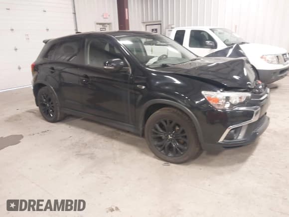 ✅ 2018 Mitsubishi Outlander ES • VIN: JA4AR3AUXJZ022317 • Lot: 43801759. Listed on IAAI with 94,704 mi. Free auction sales archive from the USA and detailed vehicle history report at DreamBid. Image 1.