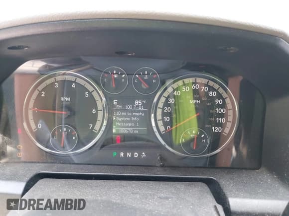 ✅ 2009 Dodge 1500 TRX • VIN: 1D3HV18P29S781642 • Lot: 42861859. Listed on IAAI with 188,678 mi. Free auction sales archive from the USA and detailed vehicle history report at DreamBid. Image 7.