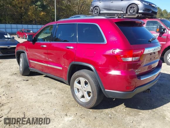 ✅ 2013 Jeep Grand Cherokee Limited • VIN: 1C4RJEBG7DC626452 • Lot: 43589955. Listed on IAAI with 105,171 mi. Free auction sales archive from the USA and detailed vehicle history report at DreamBid. Image 3.