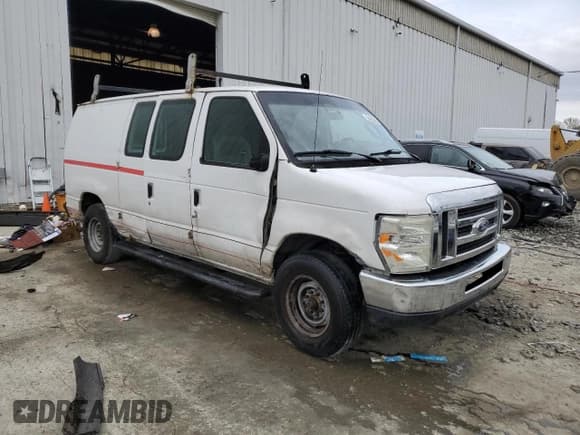✅ 2010 Ford Econoline Cargo Commercial • VIN: 1FTNE2EW4ADA35523 • Lot: 53662005. Listed on Copart with Not provided. Free auction sales archive from the USA and detailed vehicle history report at DreamBid. Image 4.