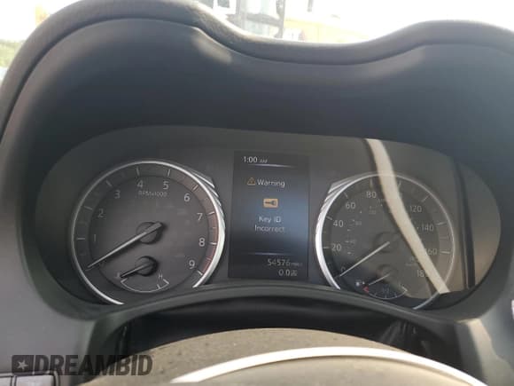 ✅ 2018 Infiniti Q50 Luxe • VIN: JN1EV7AR0JM438883 • Lot: 58602845. Listed on Copart with 54,576 mi. Free auction sales archive from the USA and detailed vehicle history report at DreamBid. Image 9.