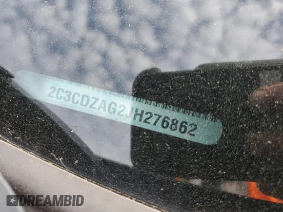 ✅ 2018 Dodge Challenger SXT Plus • VIN: 2C3CDZAG2JH276862 • Lot: 58444714. Wystawiony na Copart z przebiegiem 48 227 mil. Bezpłatny archiwum sprzedaży aukcyjnych z USA i szczegółowy raport historii pojazdu na DreamBid. Zdjęcie 12.