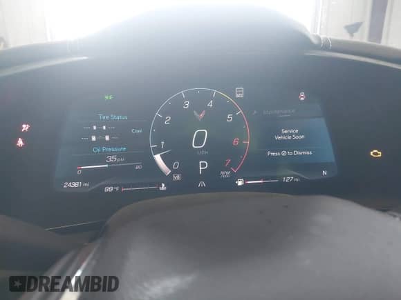 2021 Chevrolet Corvette 2LT z VIN 1G1YB2D41M5115133, wystawiony jako IAAI lot #43086866 z przebiegiem 24 381 mil mil oraz . Historia ofert i sprzedaży dostępna na DreamBid. Obrazek 7.