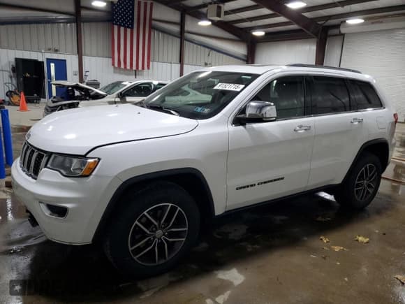 ✅ 2018 Jeep Grand Cherokee Limited • VIN: 1C4RJFBG4JC504620 • Lot: 91521715. Listed on Copart with 80,989 mi. Free auction sales archive from the USA and detailed vehicle history report at DreamBid. Image 1.