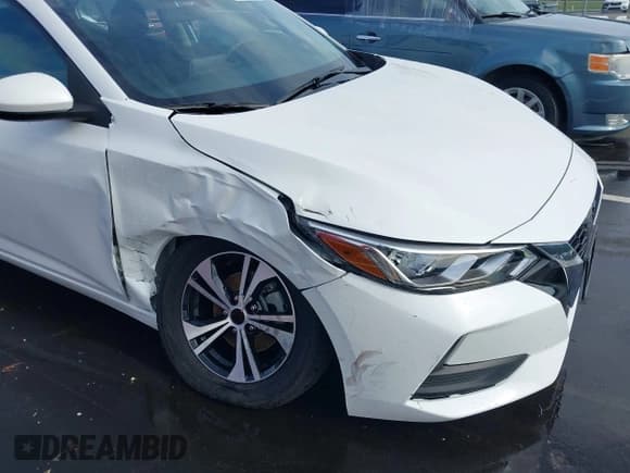 ✅ 2022 Nissan Sentra SV • VIN: 3N1AB8CVXNY298920 • Lot: 42960215. Wystawiony na IAAI z przebiegiem 38 288 mil. Bezpłatny archiwum sprzedaży aukcyjnych z USA i szczegółowy raport historii pojazdu na DreamBid. Zdjęcie 6.