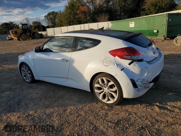 ✅ 2012 Hyundai Veloster w/Gray Int • VIN: KMHTC6AD4CU023542 • Lot: 84908764. Listed on Copart with 131,352 mi. Free auction sales archive from the USA and detailed vehicle history report at DreamBid. Image 2.