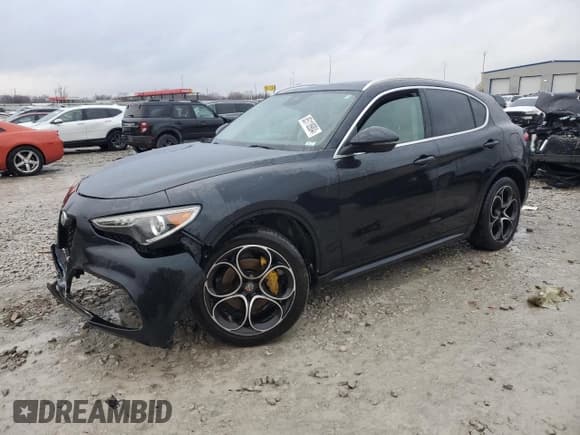 ✅ 2019 Alfa Romeo Stelvio Ti Sport • VIN: ZASPAKBN2K7C53306 • Lot: 85118904. Listed on Copart with 72,325 mi. Free auction sales archive from the USA and detailed vehicle history report at DreamBid. Image 1.