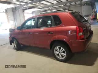 2009 Hyundai Tucson GLS z VIN KM8JM12B09U974267, wystawiony jako Copart lot #78837174 z przebiegiem 115 541 mil mil oraz Szkoda całkowita • Salvage title. Historia ofert i sprzedaży dostępna na DreamBid. Obrazek 2.