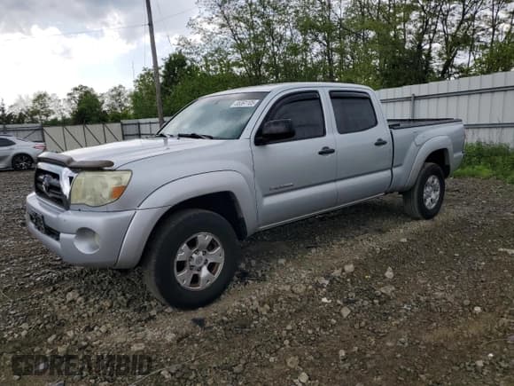 ✅ 2005 Toyota Tacoma • VIN: 5TEMU52N35Z126145 • Lot: 55391105. Listed on Copart with 150,046 mi. Free auction sales archive from the USA and detailed vehicle history report at DreamBid. Image 1.