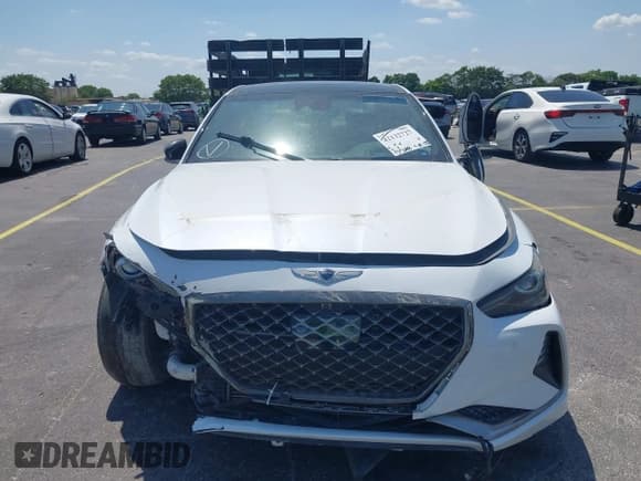 ✅ 2019 Genesis G70 Advanced • VIN: KMTG44LA4KU038200 • Лот: 42132727. Опубликован ранее на IAAI с пробегом 131 948 миль. Бесплатный доступ к архиву аукционных продаж из США и подробный отчёт об истории автомобиля на DreamBid. Изображение 12.