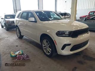 ✅ 2022 Dodge Durango GT Plus • VIN: 1C4RDJDG9NC182960 • Lot: 41993368. Wystawiony na IAAI z przebiegiem 55 943 mil. Bezpłatny archiwum sprzedaży aukcyjnych z USA i szczegółowy raport historii pojazdu na DreamBid. Zdjęcie 1.