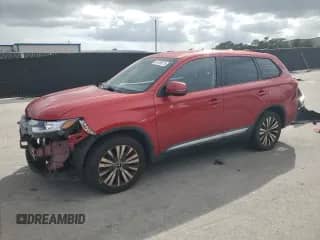 2019 Mitsubishi Outlander ES with VIN JA4AZ3A36KZ005202, listed as a Copart auction lot 84796015 with 98,601 mi miles and Non repairable. Bid and sale history available at DreamBid. Image 1.