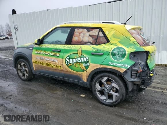 ✅ 2023 Hyundai Venue Limited • VIN: KMHRC8A34PU226997 • Lot: 76066434. Listed on Copart with 33,275 mi. Free auction sales archive from the USA and detailed vehicle history report at DreamBid. Image 2.