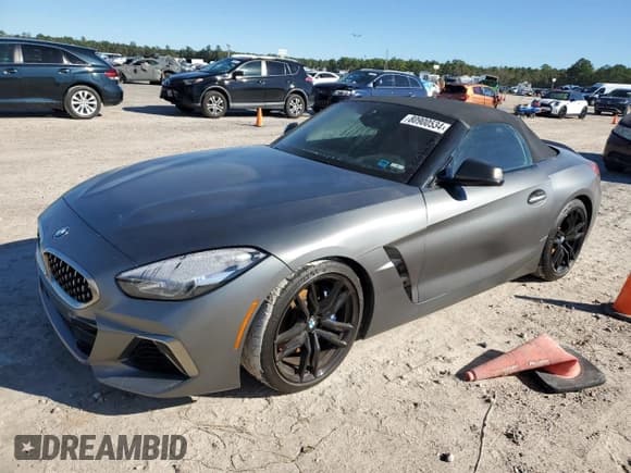 ✅ 2020 BMW Z4 sDriveM40i • VIN: WBAHF9C04LWW40647 • Лот: 80900534. Опубликован ранее на Copart с пробегом Не указан. Бесплатный доступ к архиву аукционных продаж из США и подробный отчёт об истории автомобиля на DreamBid. Изображение 1.