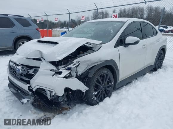 ✅ 2022 Subaru WRX Limited • VIN: JF1VBAL62N9019163 • Lot: 41171464. Listed on IAAI with 13,070 mi. Free auction sales archive from the USA and detailed vehicle history report at DreamBid. Image 2.