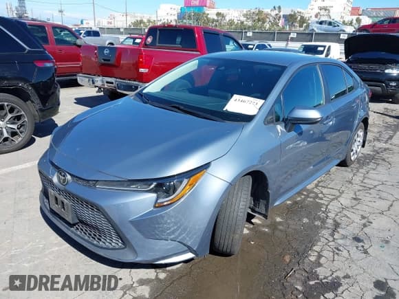 ✅ 2020 Toyota Corolla LE • VIN: 5YFEPRAE0LP081415 • Lot: 43467273. Listed on IAAI with 77,112 mi. Free auction sales archive from the USA and detailed vehicle history report at DreamBid. Image 2.