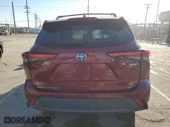 ✅ 2021 Toyota Highlander Hybrid LE • VIN: 5TDZARAH5MS504849 • Lot: 87461475. Wystawiony na Copart z przebiegiem 36 741 mil. Bezpłatny archiwum sprzedaży aukcyjnych z USA i szczegółowy raport historii pojazdu na DreamBid. Zdjęcie 6.