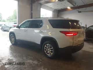 2018 Chevrolet Traverse LT Cloth z VIN 1GNERGKW6JJ260945, wystawiony jako IAAI lot #43031586 z przebiegiem 205 121 mil mil oraz . Historia ofert i sprzedaży dostępna na DreamBid. Obrazek 3.