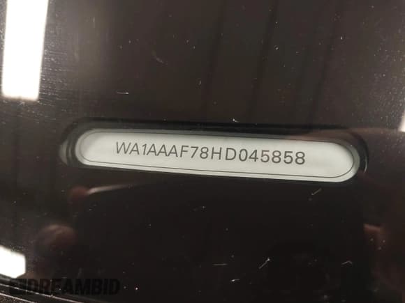 ✅ 2017 Audi Q7 Premium • VIN: WA1AAAF78HD045858 • Lot: 42315980. Listed on IAAI with 66,523 mi. Free auction sales archive from the USA and detailed vehicle history report at DreamBid. Image 17.