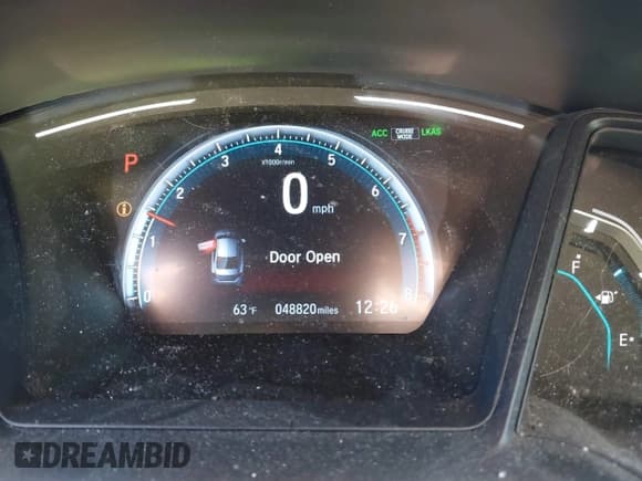 ✅ 2019 Honda Civic LX • VIN: 2HGFC2F61KH564412 • Лот: 43550302. Опубликован ранее на IAAI с пробегом 48 820 миль. Бесплатный доступ к архиву аукционных продаж из США и подробный отчёт об истории автомобиля на DreamBid. Изображение 15.