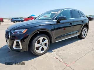 ✅ 2022 Audi Q5 S line Premium Plus • VIN: WA1EAAFY1N2045069 • Lot: 71104385. Listed on Copart with 41,047 mi. Free auction sales archive from the USA and detailed vehicle history report at DreamBid. Image 1.
