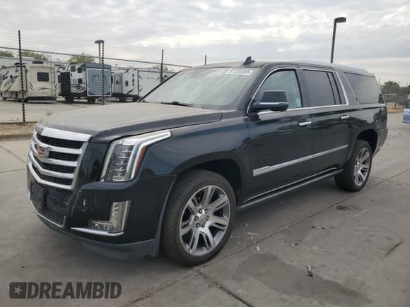 ✅ 2015 Cadillac Escalade ESV Premium • VIN: 1GYS3TKJ9FR708494 • Lot: 81336985. Listed on Copart with 111,586 mi. Free auction sales archive from the USA and detailed vehicle history report at DreamBid. Image 1.