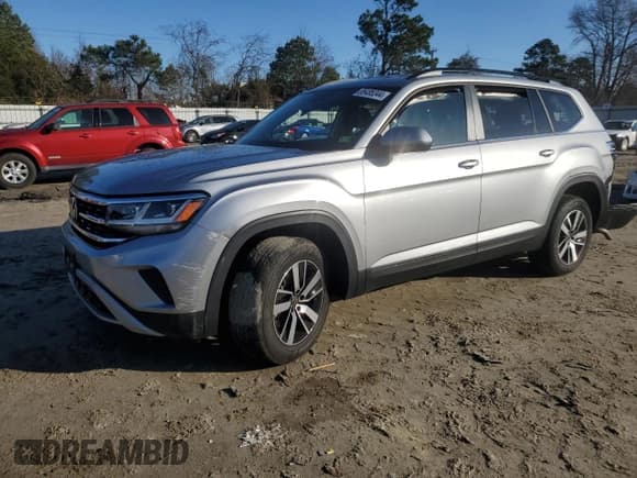✅ 2022 Volkswagen Atlas SE • VIN: 1V2LP2CA9NC541271 • Lot: 85485344. Wystawiony na Copart z przebiegiem 43 156 mil. Bezpłatny archiwum sprzedaży aukcyjnych z USA i szczegółowy raport historii pojazdu na DreamBid. Zdjęcie 1.