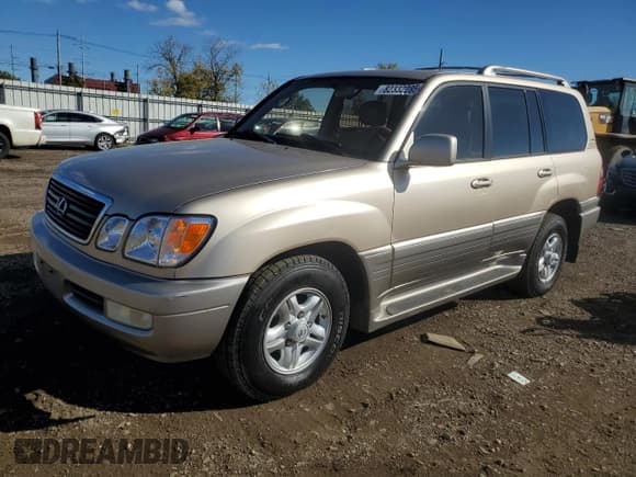 ✅ 2000 Lexus LX 470 • VIN: JT6HT00W2Y0115118 • Lot: 82332285. Wystawiony na Copart z przebiegiem 158 364 mil. Bezpłatny archiwum sprzedaży aukcyjnych z USA i szczegółowy raport historii pojazdu na DreamBid. Zdjęcie 1.