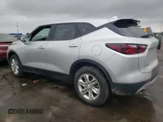 2020 Chevrolet Blazer LT with VIN 3GNKBCR40LS682571, listed as a Copart auction lot 72755004 with 63,023 mi miles and Salvage title. Bid and sale history available at DreamBid. Image 2.