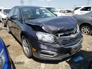 ✅ 2016 Chevrolet Cruze LT • VIN: 1G1PE5SB4G7185465 • Lot: 47282962. Listed on Copart with 48,386 mi. Free auction sales archive from the USA and detailed vehicle history report at DreamBid. Image 1.