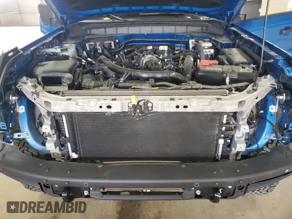 ✅ 2024 Ford Bronco Badlands • VIN: 1FMEE9BP5RLA08124 • Lot: 52100065. Listed on Copart with 6,300 mi. Free auction sales archive from the USA and detailed vehicle history report at DreamBid. Image 12.