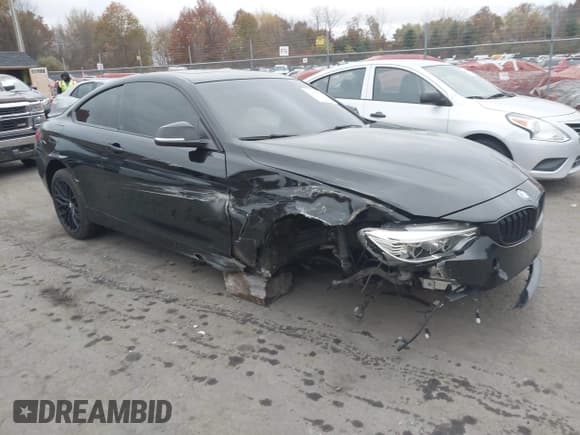 ✅ 2016 BMW 4 Series 428i xDrive • VIN: WBA3N9C57GK248526 • Lot: 43558339. Listed on IAAI with 122,025 mi. Free auction sales archive from the USA and detailed vehicle history report at DreamBid. Image 1.
