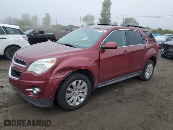 2011 Chevrolet Equinox 2LT с VIN 2CNFLNEC2B6295660, выставлен на аукционе Copart как лот 82056535 с пробегом 222 205 миль миль и Списание • Salvage title. История ставок и продаж доступна на DreamBid. Изображение 1.