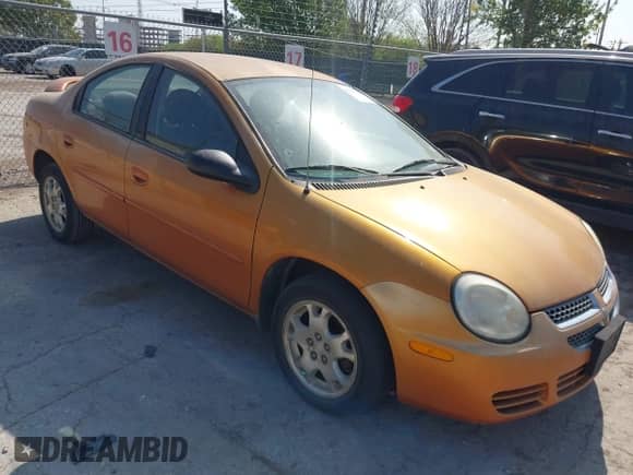 2005 Dodge Neon SXT z VIN 1B3ES56C25D255118, wystawiony jako IAAI lot #41845292 z przebiegiem 254 473 mil mil oraz . Historia ofert i sprzedaży dostępna na DreamBid. Obrazek 1.