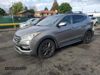 ✅ 2017 Hyundai Santa Fe Ultimate • VIN: 5XYZW4LA6HG408333 • Лот: 66235165. Опубликован ранее на Copart с пробегом 114 684 миль. Бесплатный доступ к архиву аукционных продаж из США и подробный отчёт об истории автомобиля на DreamBid. Изображение 1.