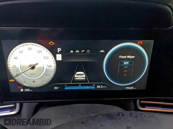 ✅ 2025 Hyundai Elantra SEL Convenience • VIN: KMHLS4DG5SU912488 • Lot: 95666605. Listed on Copart with 19,425 mi. Free auction sales archive from the USA and detailed vehicle history report at DreamBid. Image 9.