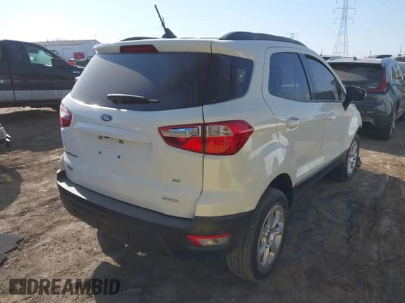 ✅ 2021 Ford EcoSport SE • VIN: MAJ6S3GL8MC396971 • Lot: 41779827. Listed on IAAI with 25,779 mi. Free auction sales archive from the USA and detailed vehicle history report at DreamBid. Image 4.