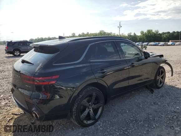 ✅ 2024 Genesis GV70 Sport • VIN: 5NMMCDTC3RH003803 • Lot: 59806985. Listed on Copart with 7,614 mi. Free auction sales archive from the USA and detailed vehicle history report at DreamBid. Image 3.