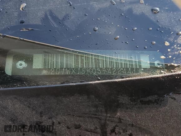 ✅ 2003 Chevrolet Monte Carlo SS • VIN: 2G1WX15K039422441 • Lot: 82776485. Listed on Copart with 80,621 mi. Free auction sales archive from the USA and detailed vehicle history report at DreamBid. Image 13.