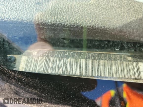 ✅ 2010 Chevrolet Silverado 1500 Work Truck • VIN: 3GCRKPEA7AG141981 • Lot: 80340185. Listed on Copart with 206,473 mi. Free auction sales archive from the USA and detailed vehicle history report at DreamBid. Image 14.