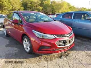 2017 Chevrolet Cruze LT z VIN 3G1BE6SM9HS591245, wystawiony jako IAAI lot #43397131 z przebiegiem 31 164 mil mil oraz . Historia ofert i sprzedaży dostępna na DreamBid. Obrazek 1.