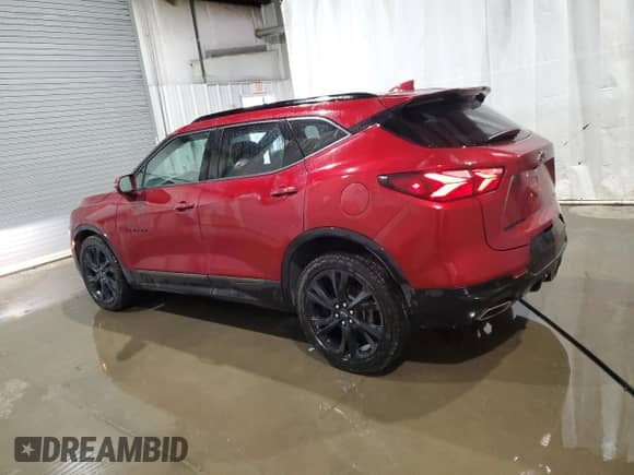 2019 Chevrolet Blazer RS with VIN 3GNKBJRS2KS684808, listed as a Copart auction lot 71349314 with 63,641 mi miles and Salvage title. Bid and sale history available at DreamBid. Image 2.