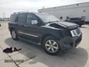 ✅ 2013 Nissan Armada Platinum • VIN: 5N1AA0NEXDN602527 • Lot: 71492885. Listed on Copart with 107,961 mi. Free auction sales archive from the USA and detailed vehicle history report at DreamBid. Image 4.