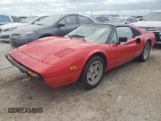 ✅ 1982 Ferrari 308 • VIN: ZFFAA02AXC0040843 • Lot: 75413374. Wystawiony na Copart z przebiegiem 30 310 mil. Bezpłatny archiwum sprzedaży aukcyjnych z USA i szczegółowy raport historii pojazdu na DreamBid. Zdjęcie 1.