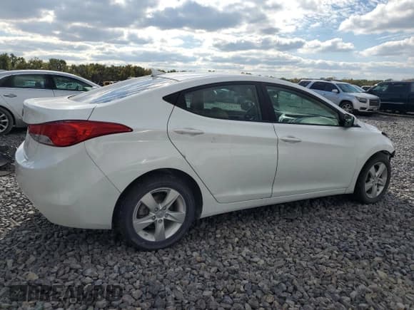 ✅ 2012 Hyundai Elantra GLS • VIN: 5NPDH4AE3CH102265 • Lot: 90111085. Listed on Copart with 100,266 mi. Free auction sales archive from the USA and detailed vehicle history report at DreamBid. Image 3.