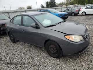 2008 Hyundai Elantra GLS with VIN KMHDU46D38U457960, listed as a Copart auction lot 82272965 with 161,024 mi miles and Salvage title. Bid and sale history available at DreamBid. Image 4.