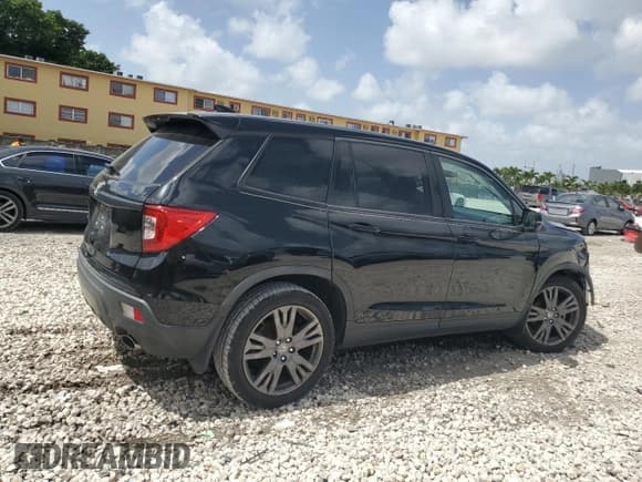 ✅ 2019 Honda Passport EX-L • VIN: 5FNYF7H57KB005596 • Lot: 66536515. Listed on Copart with Not provided. Free auction sales archive from the USA and detailed vehicle history report at DreamBid. Image 3.